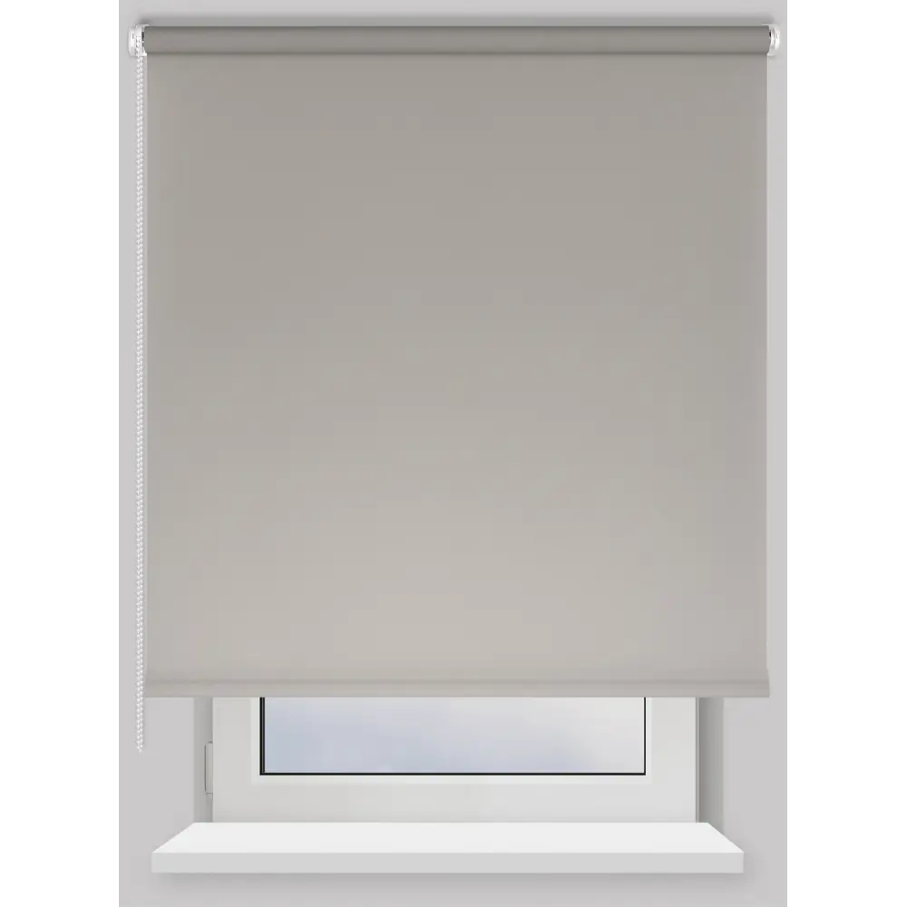 Штора рулонная Glasgow 40x190 см серая PRAKTO STLM-2203590