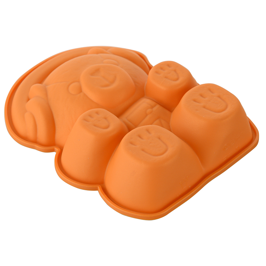 20.803.64.0060 Форма для приготовления пирожного teddy bear 12,5 х 16 см силиконовая Silikomart  - Вид №2