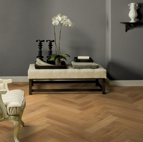 Паркет Ёлка Solidfloor New classic Винзор 1126204 Дуб Натур (Гладкая) 610х122 мм 1500200200 - Вид №26