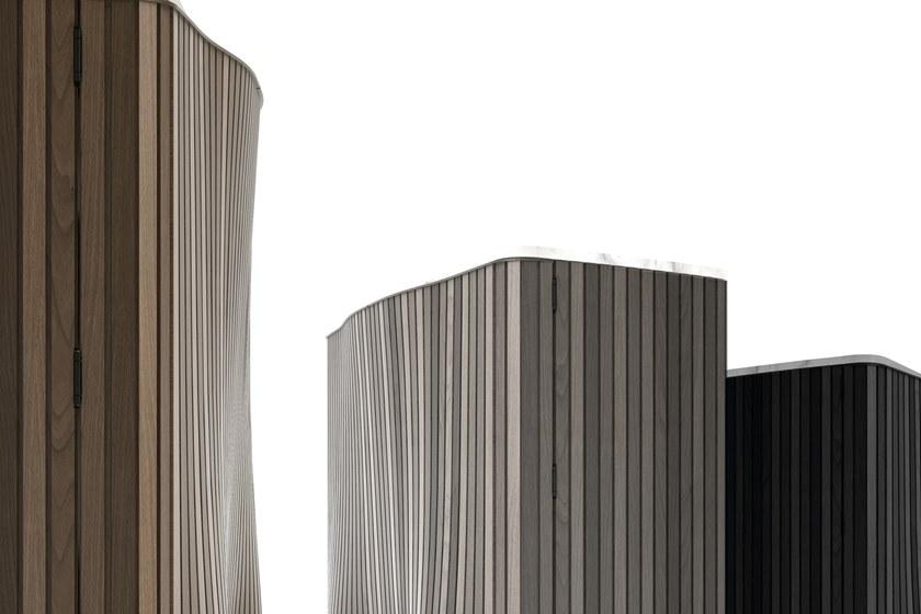 Giorgetti Барный шкаф из орехового дерева  86500  - Вид №4