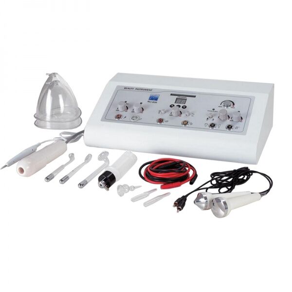 52669 Косметологический комбайн RU-606 6в1 (Дарсонваль, коагулятор, фонофорез, спрей, вакуумная чистка, вакуумный массаж) AURO 