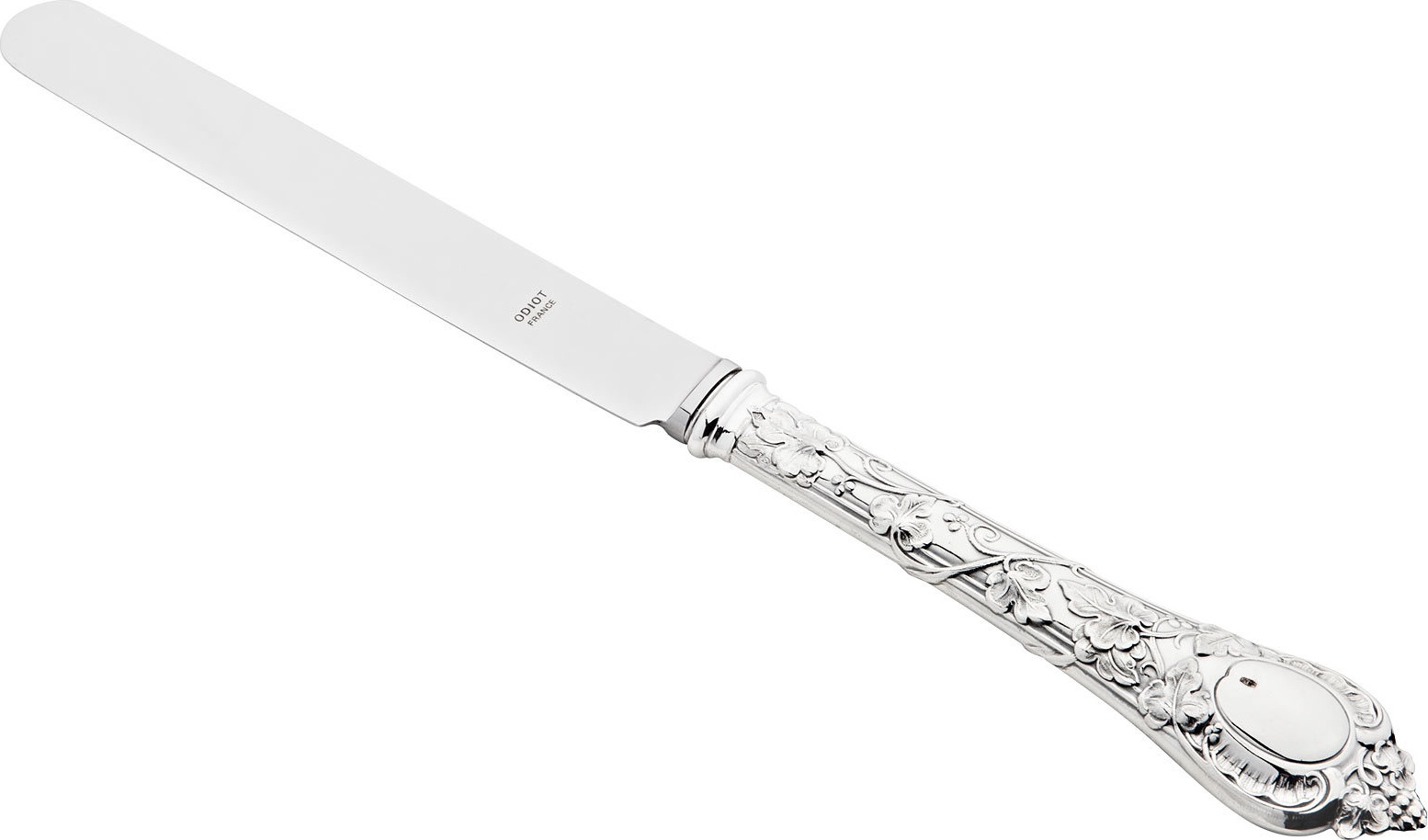 101872 Odiot Нож столовый Odiot "Демидофф" 26,4см (серебро 925) Серебро 925 