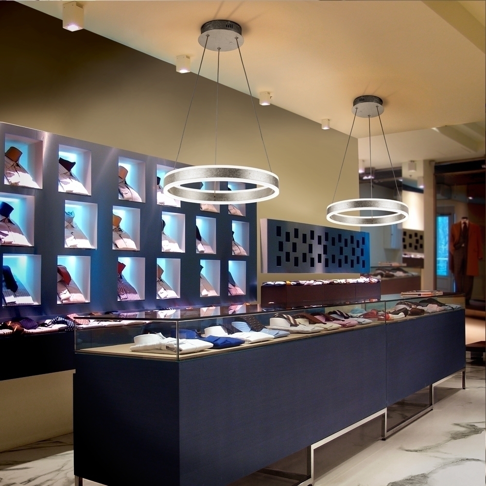 082442 Подвесной светильник LED 50Ø серебро Schuller Helia - Вид №1