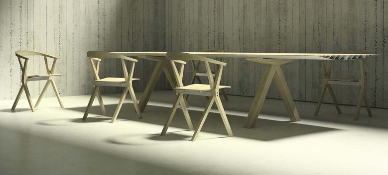 007792 Стул "B" BD Barcelona Design "B" collection  - Вид №6