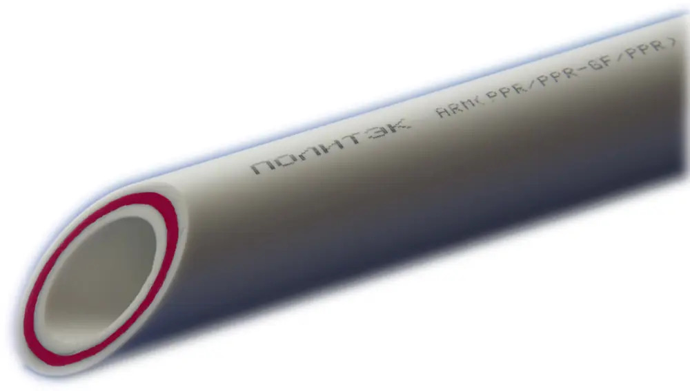 ПОЛИТЭК - армированная полипропиленовая труба 63 мм для водоснабжения и отопления 82571533