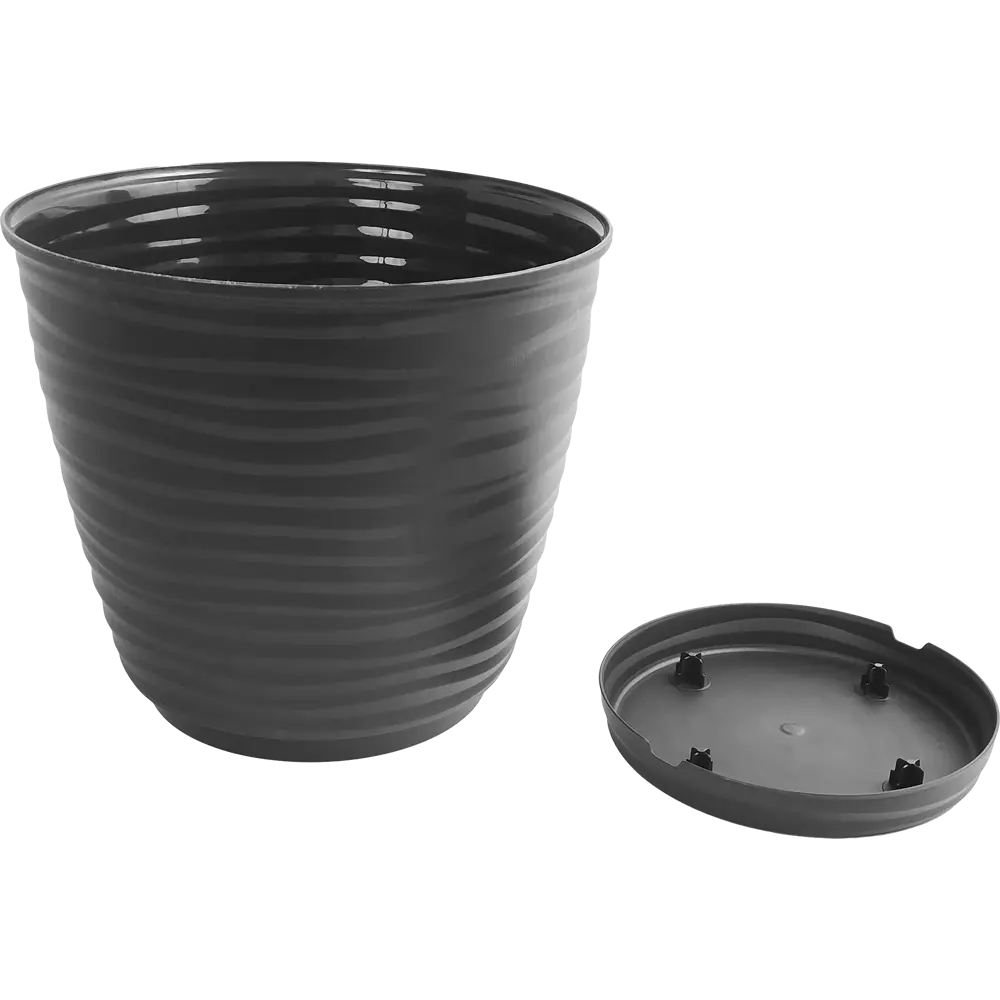 IDI LAND Saffron - элегантный цветочный горшок с поддоном 84533078 STLM-0051425 - Вид №1