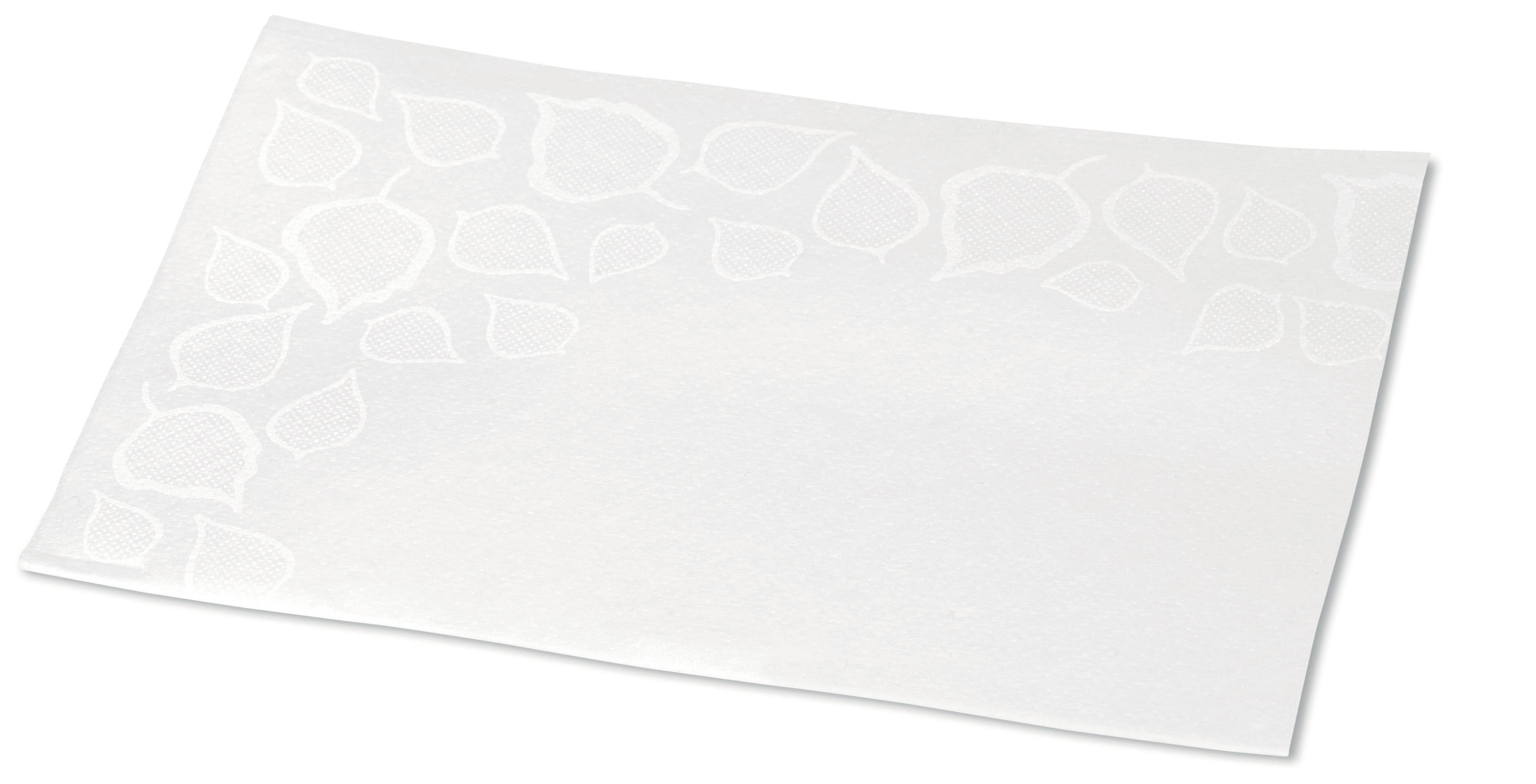 1367042 Экстрамягкие белые диспенсерные салфетки Xpressnap® с декором в виде листьев Tork  - Вид №2