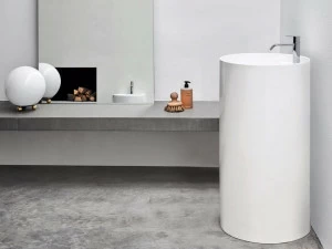 Напольная раковина стоящая овальная Nic Ovvio