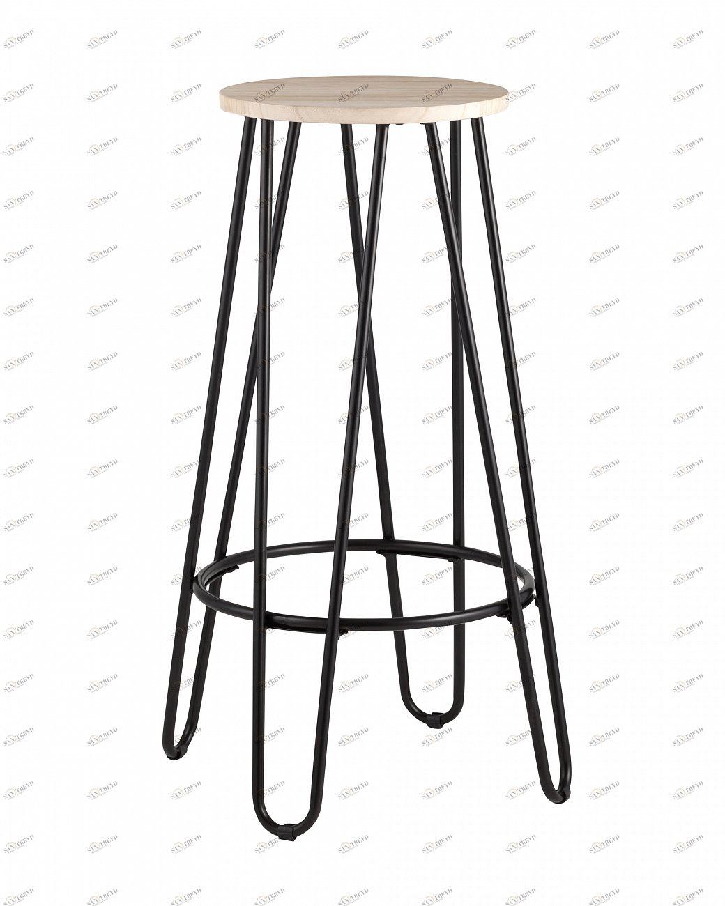 Барный стул черный "Азия" STOOL GROUP  00-3946034 Черный 