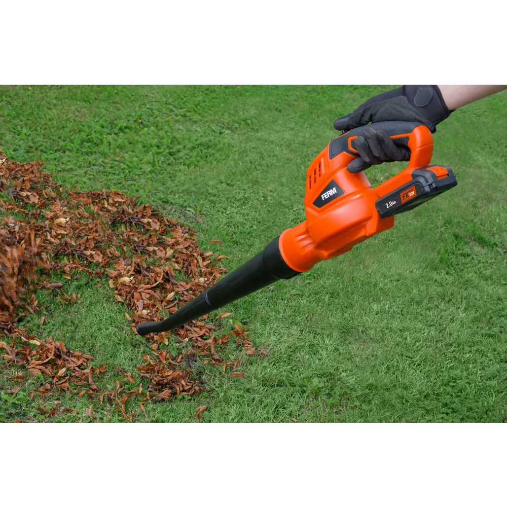 Аккумуляторная воздуходувка FERM LBM 1012 Kit для уборки сада и парков 86369862 STLM-0965083 - Вид №4