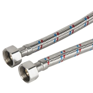 Гибкая подводка для воды, 1/2", гайка-гайка, 30 см 12207404 STLM-2046166