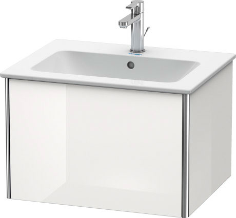 XS407100909 Тумбочка подвесная XSquare #XS4071 610 x 478 мм Светло-голубой матовый декор Duravit - Вид №2