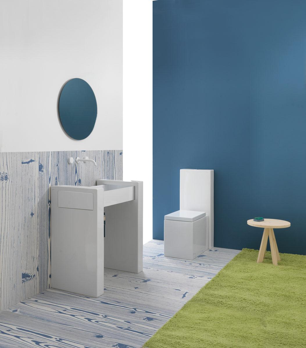 BXLA601 Накладная раковина на столешницу GSG CERAMIC BOX - Вид №1