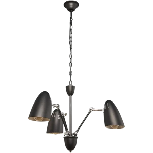 Люстра 1377/3 3xE27x60 Вт, цвет чёрный 18714191 STLM-2177425