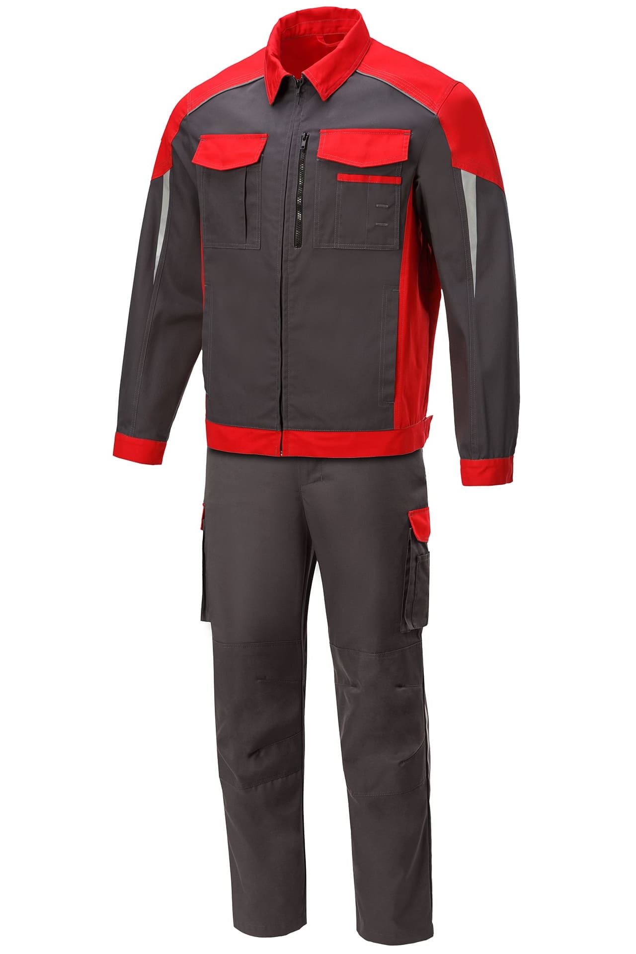 5044436 Костюм NEW графит красный STATUS  Летняя спецодежда  размер 60-62/170-176 