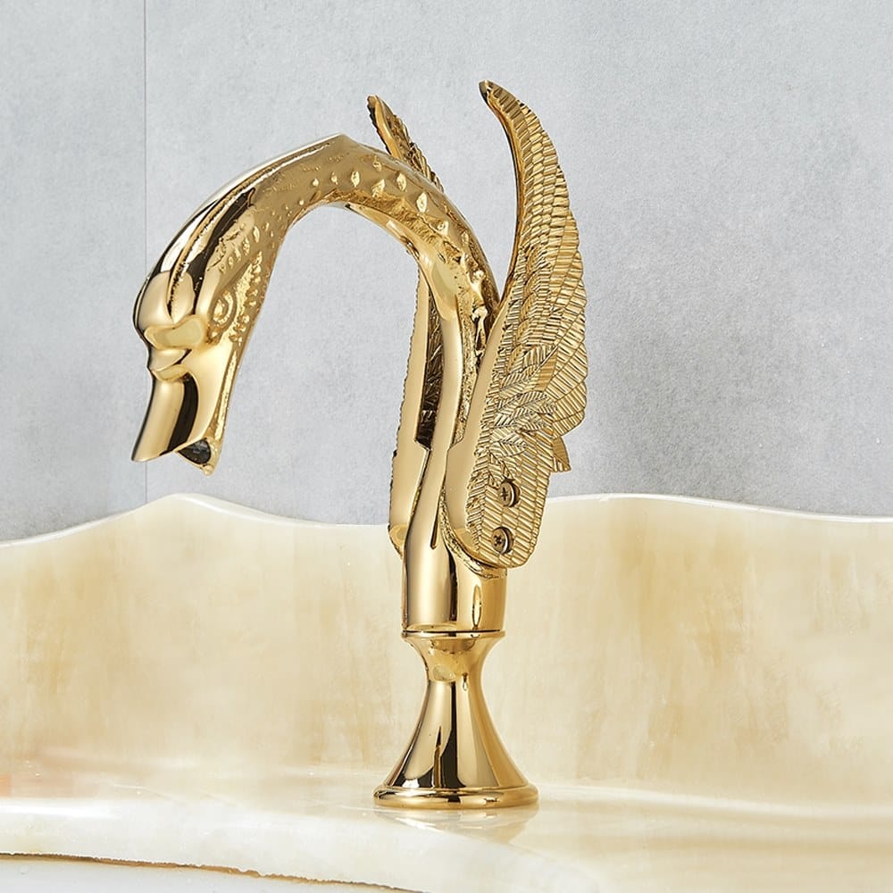 Латунный электронный инфракрасный смеситель для раковины Fontana Showers FS-1088GLD / FS-1088BN / FS-1088ORB ARCH-00090358 - Вид №2