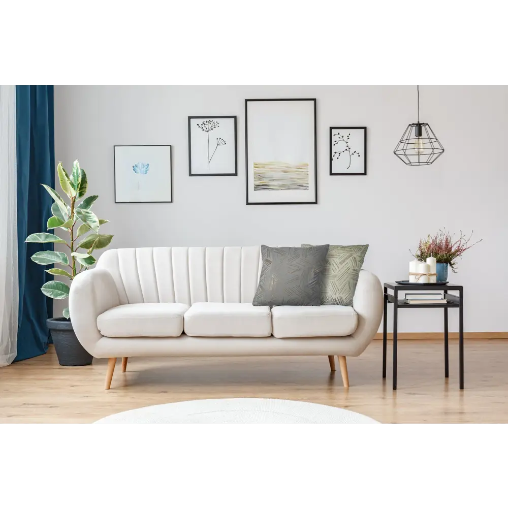 Подушка Холланд 45x45 см серая 82697833 STLM-2152313 LINEN WAY  - Вид №3