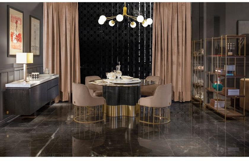 Formitalia Открытый отдельно стоящий книжный шкаф из шпонированной древесины sun-id-1414546 - Вид №4