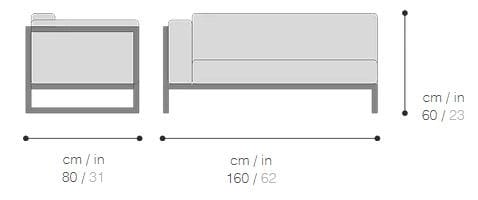 Ткань сад диван Sachi Шипы ARCH-00039548 - Вид №4