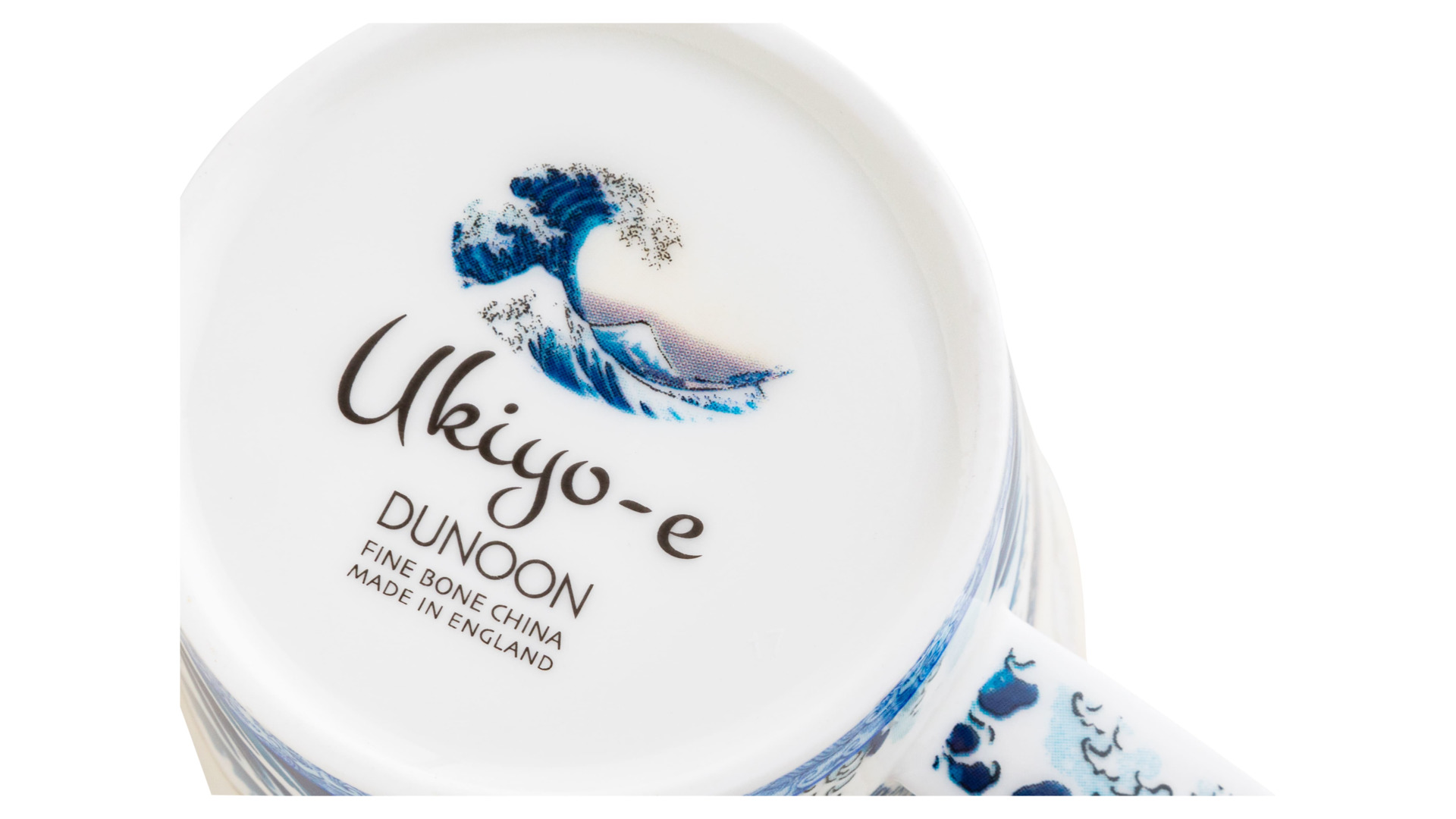 10671210 Dunoon Кружка Dunoon "Волны.Ломонд" 320мл Фарфор костяной  - Вид №4