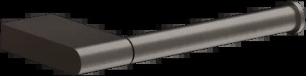 Держатель рулона бумаги 66455 707 Gessi Origini ЧЕРНЫЙ МЕТАЛЛ BR. PVD