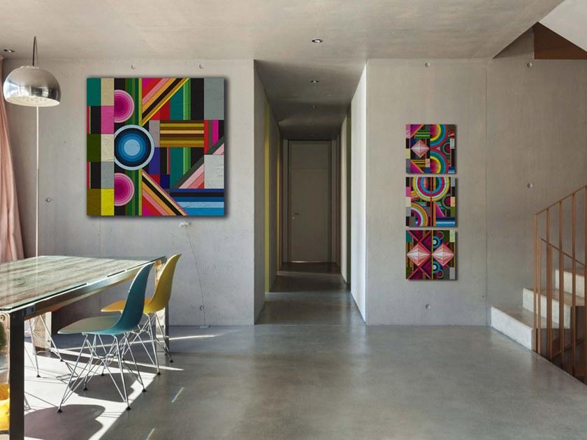 MOMENTI Авторский художественный принт Crazy home paintings Da-004 - Вид №1