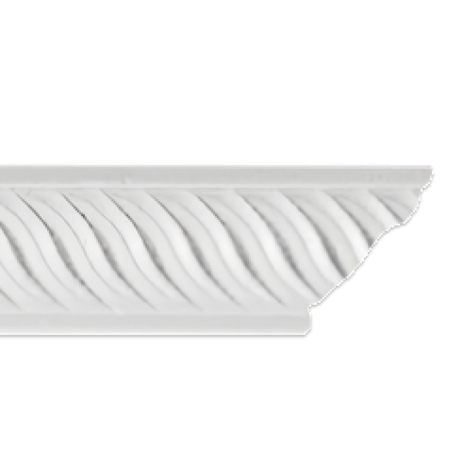 Плинтус потолочный инжекционный D 122/45 ( 70 шт. в упак.) Decor Ek STSR-2014