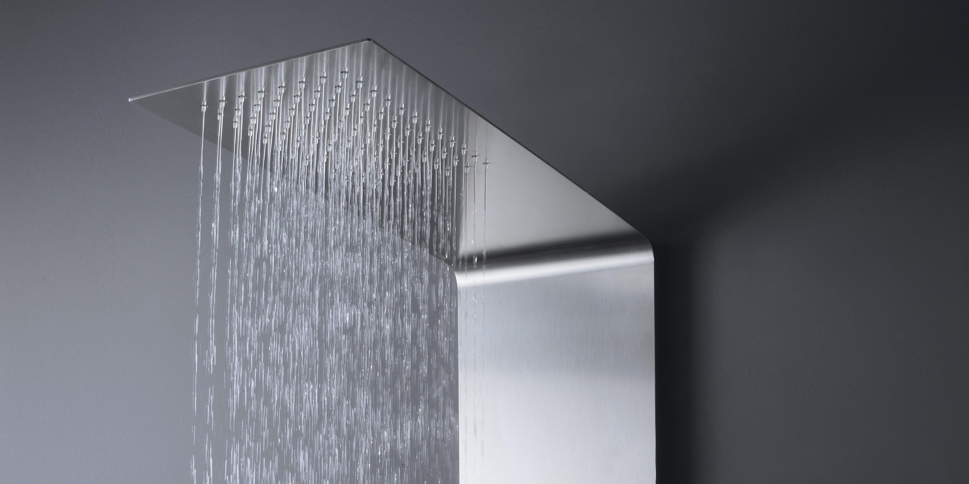 Настенная душевая колонка из нержавеющей стали с душем Antoniolupi VELA ARCH-00023105 - Вид №5