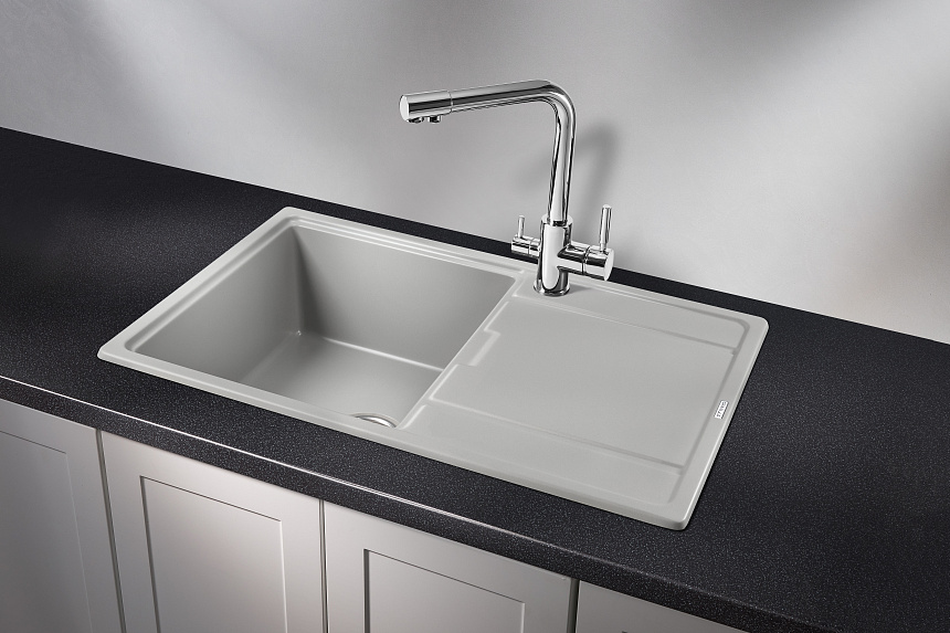 7804, СЛАНЕЦ, кухонная мойка, кварц GRANULA 7804-ST20