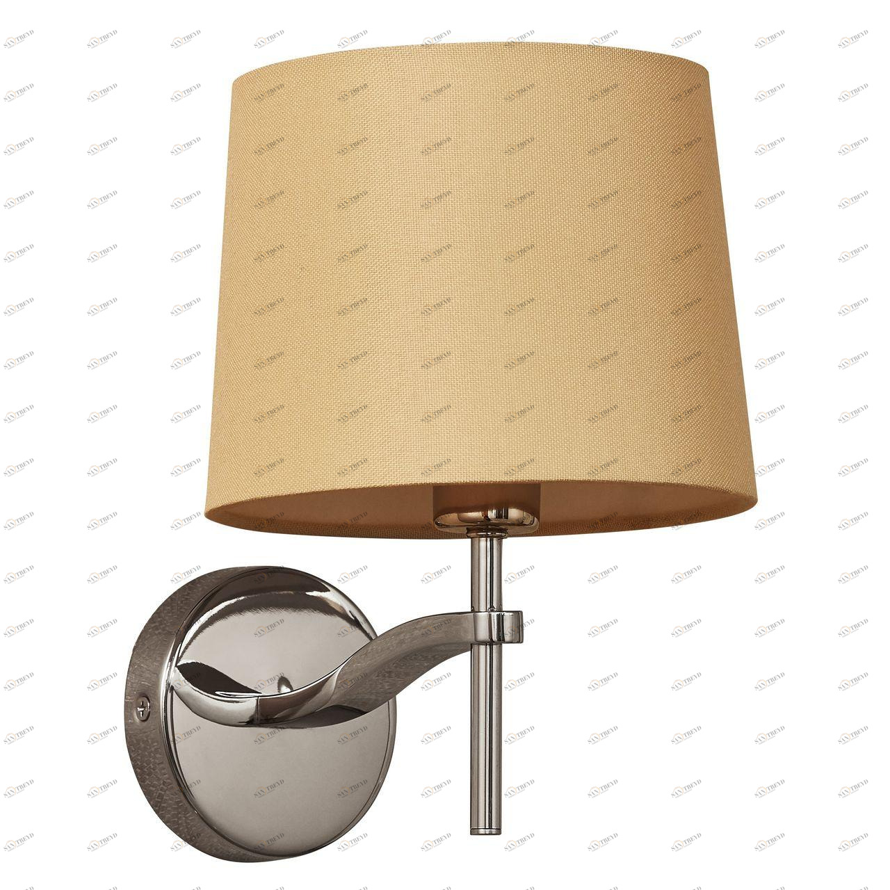 Бра Divinare 1341/02 AP-1 DIVINARE  109630 Бежевый;серебро 