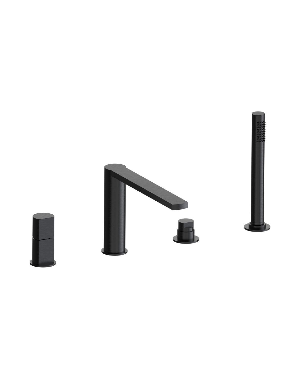 Встраиваемый смеситель для ванны из нержавеющей стали с переключателем Rubinetterie Frattini Borgia ARCH-00145316 - Вид №2