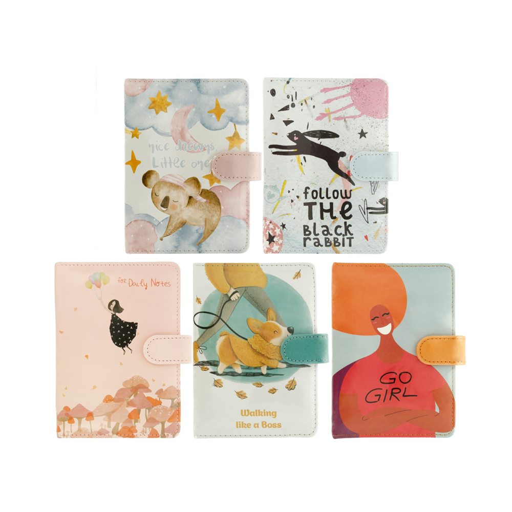 3-566 Блокнотс хлястиком А6 ( 155 x 110 мм) 128 л. без линовки Bruno Visconti 