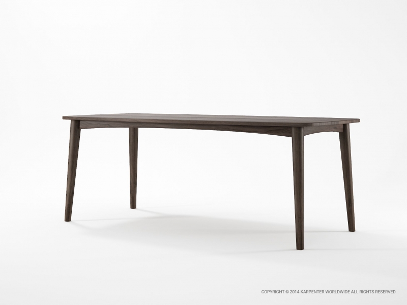 537_1071 Стол обеденный прямоугольный 200 Karpenter GRASSHOPPER - Вид №1