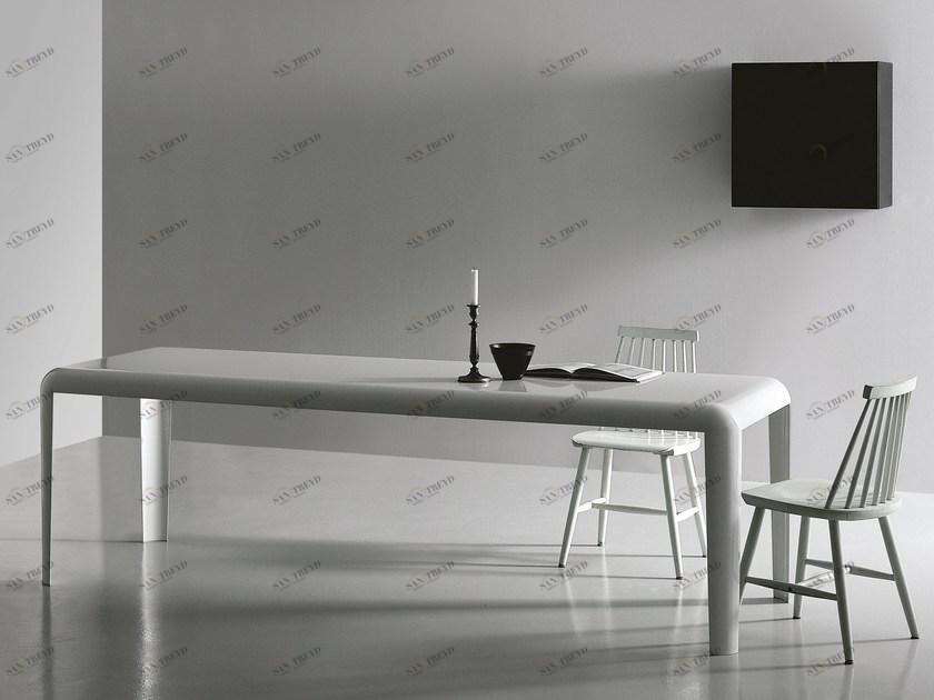 Porro Прямоугольный стол из листового металла Ferro sun-id-1404123