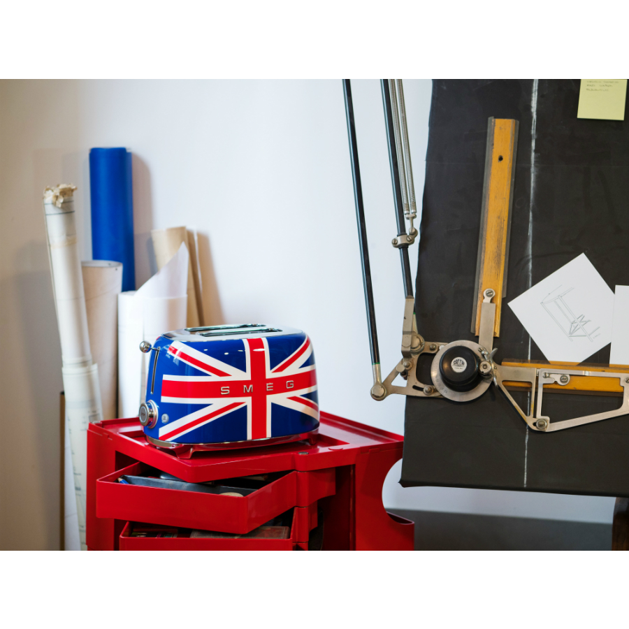 Тостер на 2 ломтика TSF01, британский флаг Smeg TSF01UJEU - Вид №12
