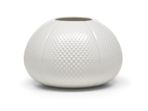 Керамическая круглая ваза