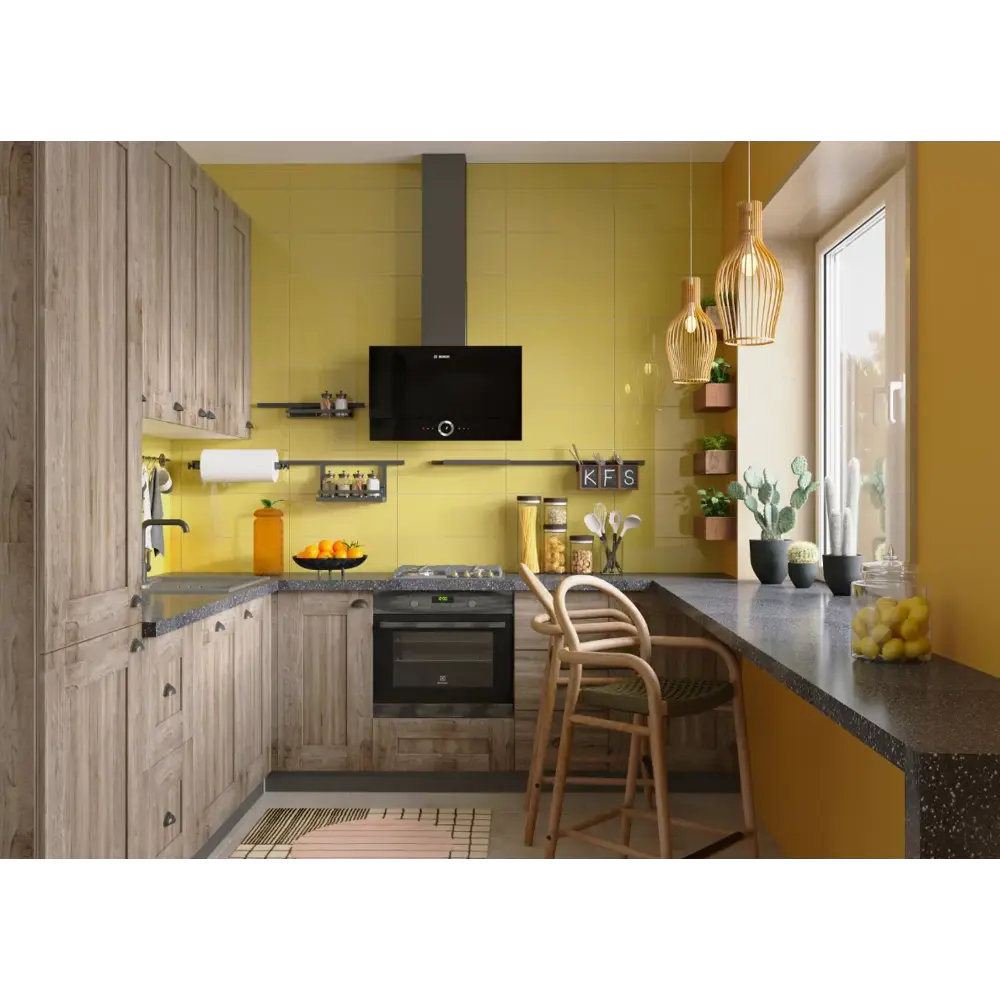 Фасад для кухонного шкафа Руза 44.7x76.5 см Delinia ID ЛДСП цвет коричневый STLM-2014607 - Вид №6