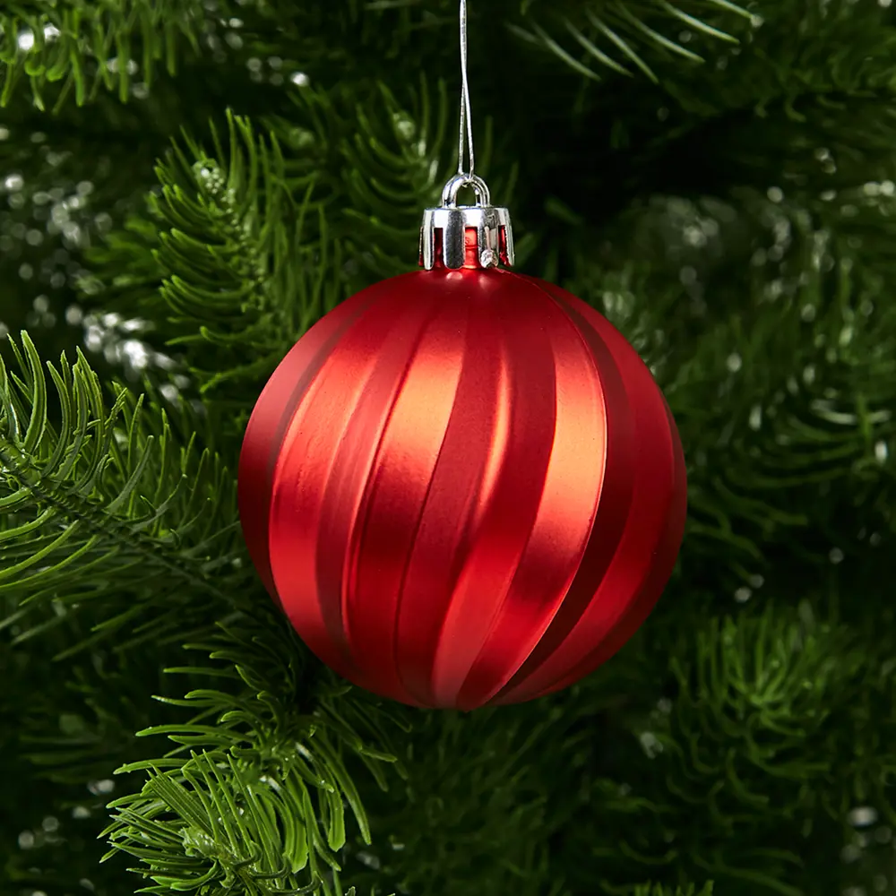 87036338 Набор новогодних шаров Christmas ø5-6 см полистирол цвет красный 25 шт. STLM-0949418 Santreyd  - Вид №9