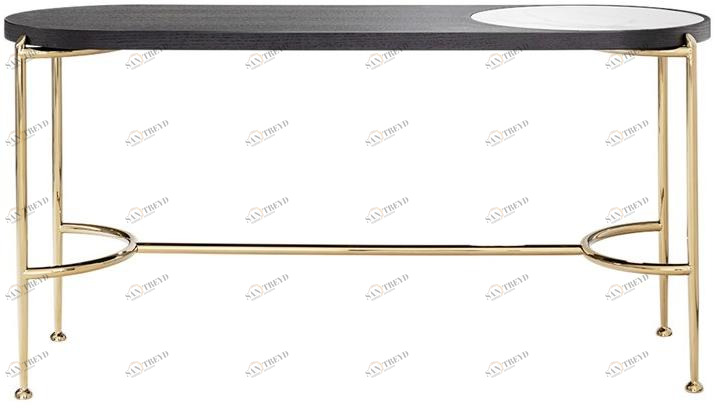 HC28 Cosmo Консоль из стали и дерева  43c003 