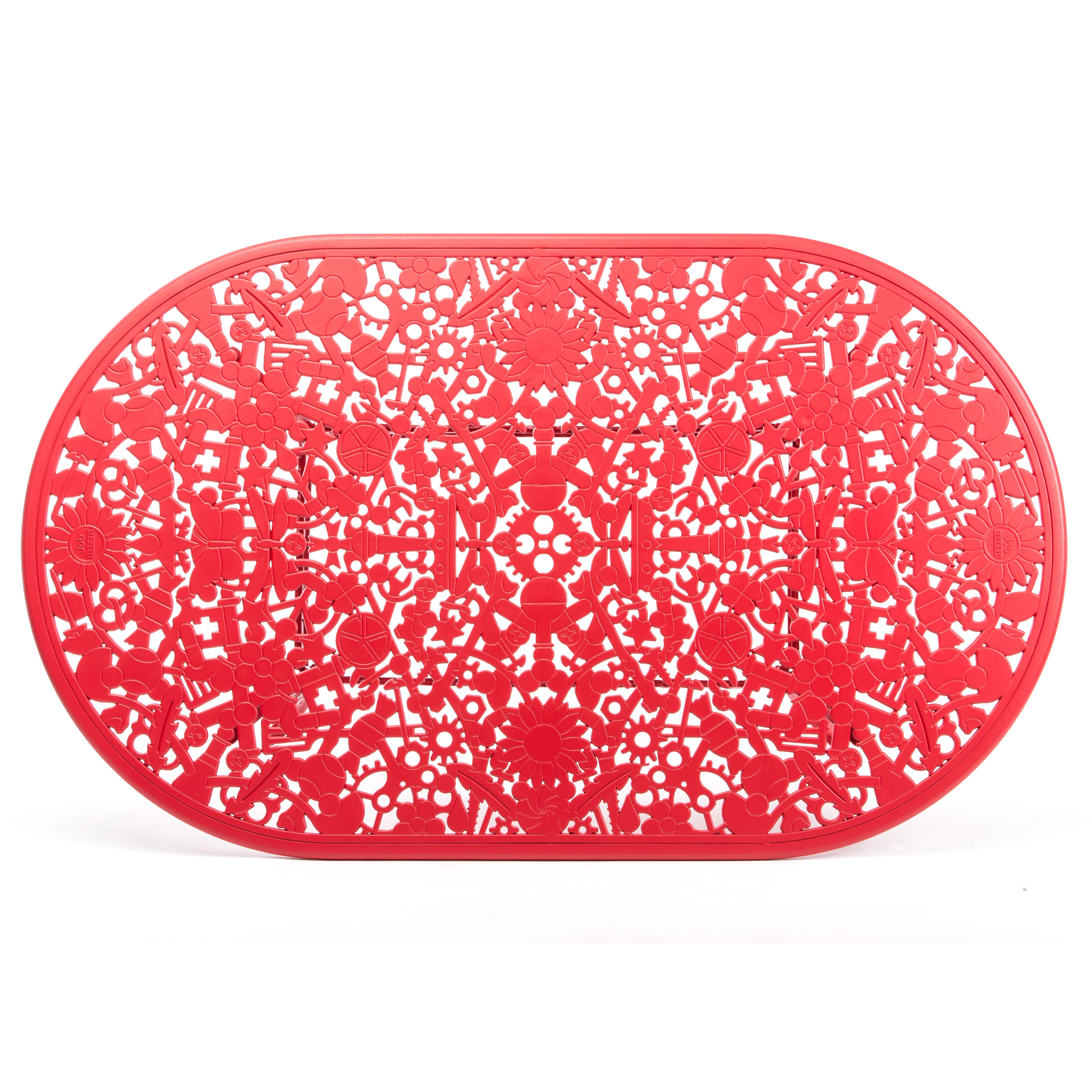 Алюминиевый овальный садовый стол Seletti Industry ARCH-00118103 - Вид №28