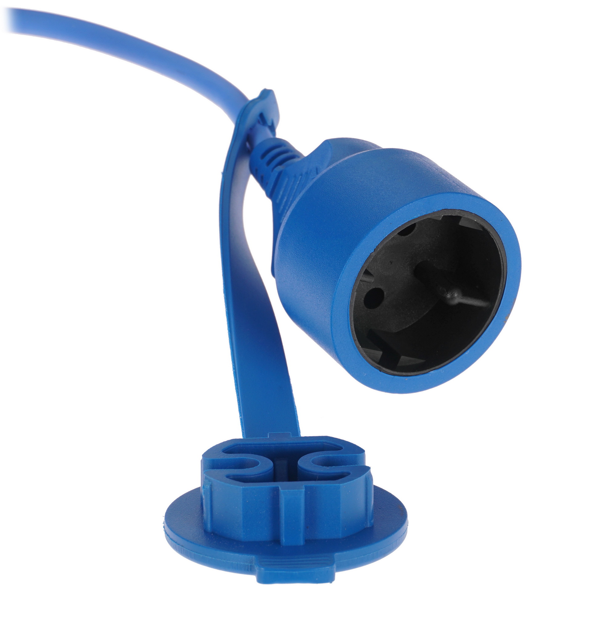 Удлинитель силовой Power Cube PC-2F-R-10(IP) синий 5089084 STDN-0054594 - Вид №1