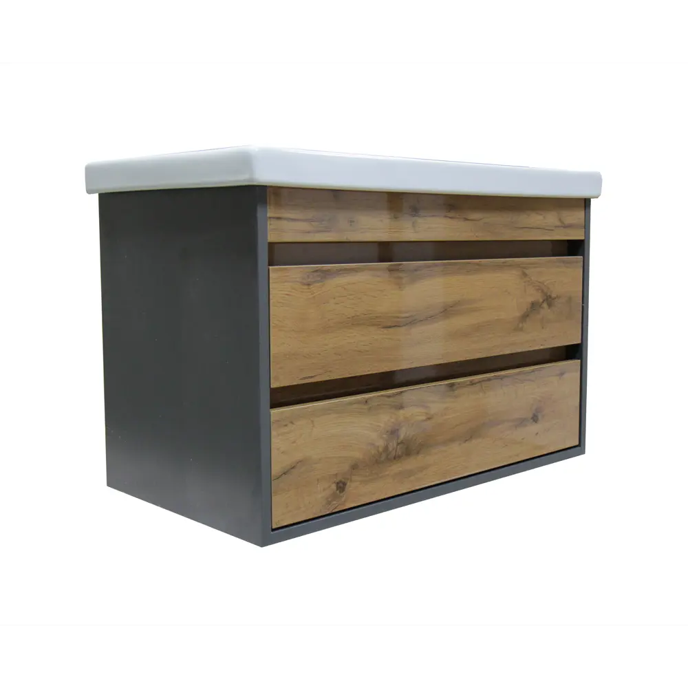 Тумба Santreyd Wood TWP80 для ванной с двумя ящиками, 80 см 88695642 STLM-0985630