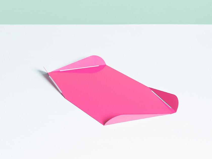 Giacopini Поднос металлический прямоугольный Pliè Plie46,26 - Вид №2