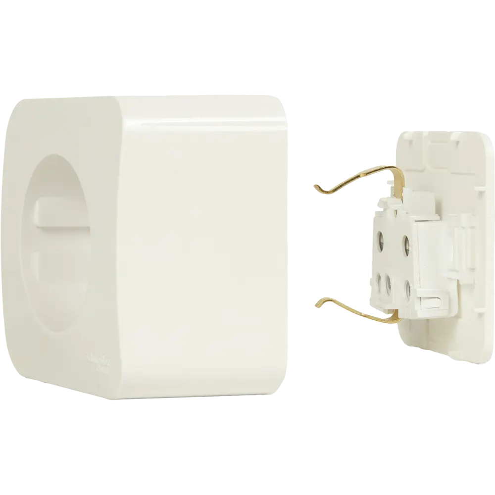Розетка накладная Schneider Electric Blanca с заземлением со шторками цвет белый 86721645 STLM-2111228 SYSTEME ELECTRIC - Вид №4