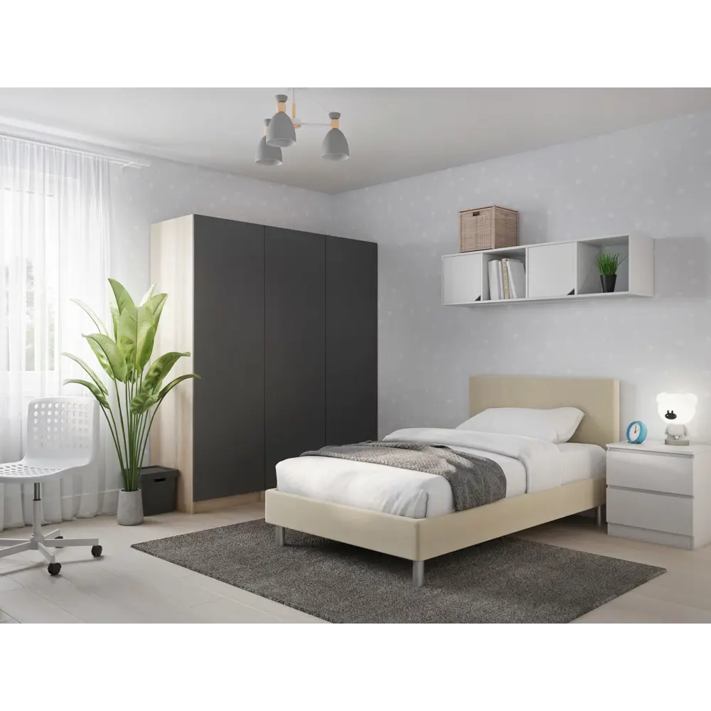 Santreyd Дверь для шкафа Лион графит 39,6×193,8 см 88967151 STLM-1100479 - Вид №5