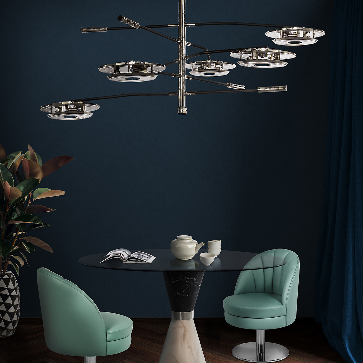 Подвесные лампы Hendrix Suspension Covethouse DELIGHTFULL  - Вид №1