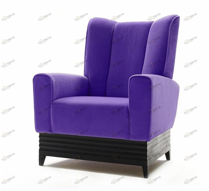 MARIONI Кресло с обивкой из ткани с подлокотниками Laurence I0230