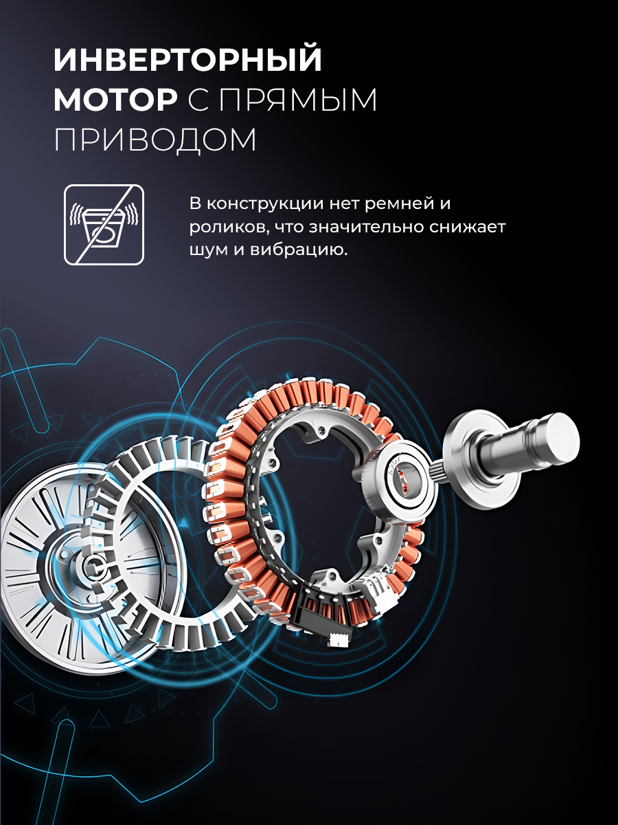 9231663 Стирально-сушильная машина LEX LWM10714LuxIDD черный STDN-0045209 - Вид №9