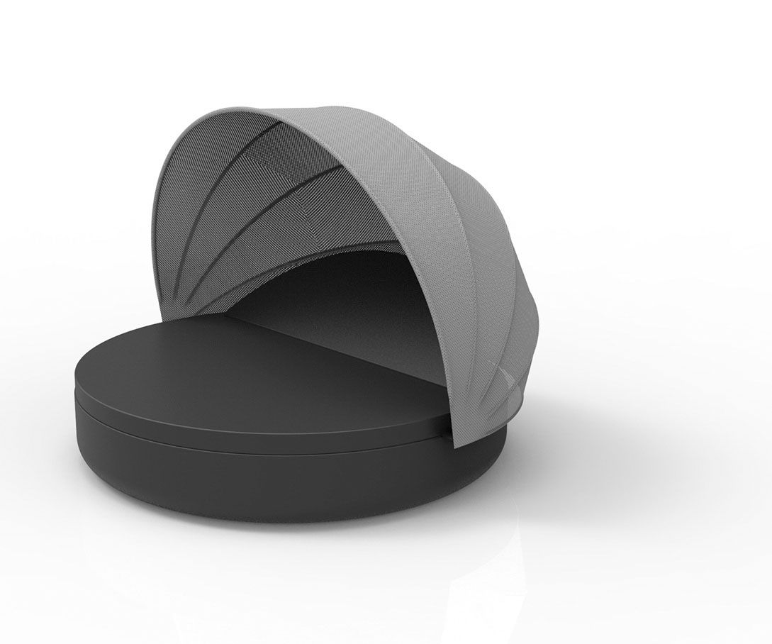 088226 Кровать Ulm c откидной спинкой и складным навесом Vondom Vela - Вид №2