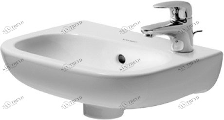 07053600092 Подвесная раковина настенная овальная Duravit D-Code